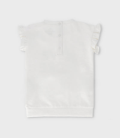 Conjunto bebé puntos y flores 3 meses / Negro