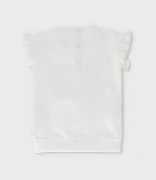 Conjunto bebé puntos y flores 3 meses / Negro