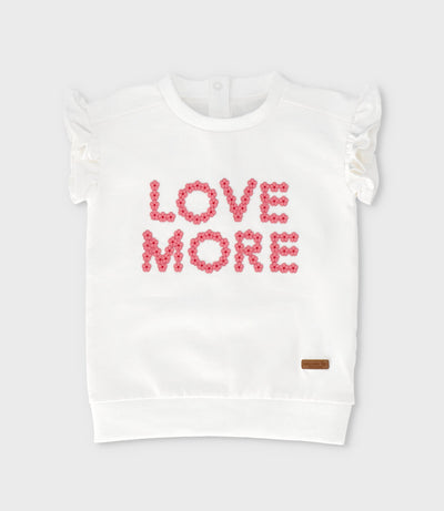 Conjunto bebé puntos y flores 3 meses / Coral