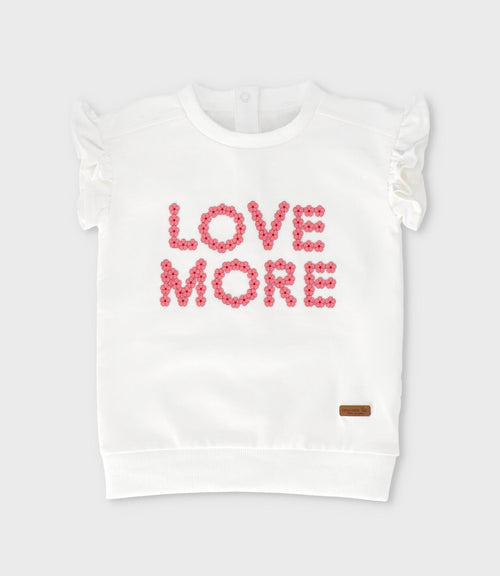 Conjunto bebé puntos y flores 3 meses / Coral