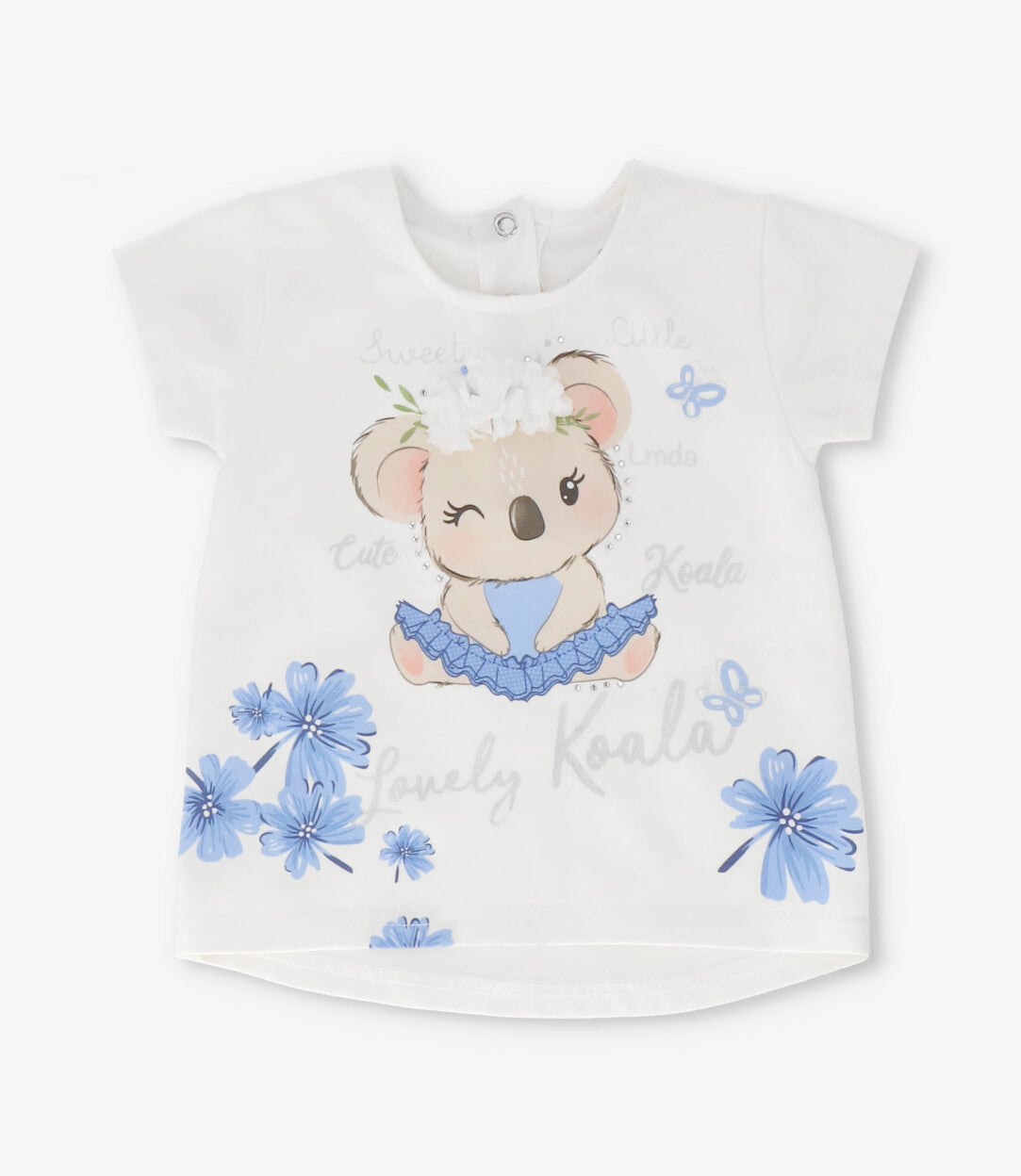 Conjunto bebé con koala 3 meses / Celeste