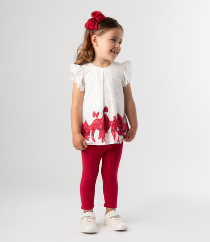 Conjunto bebé con lazos