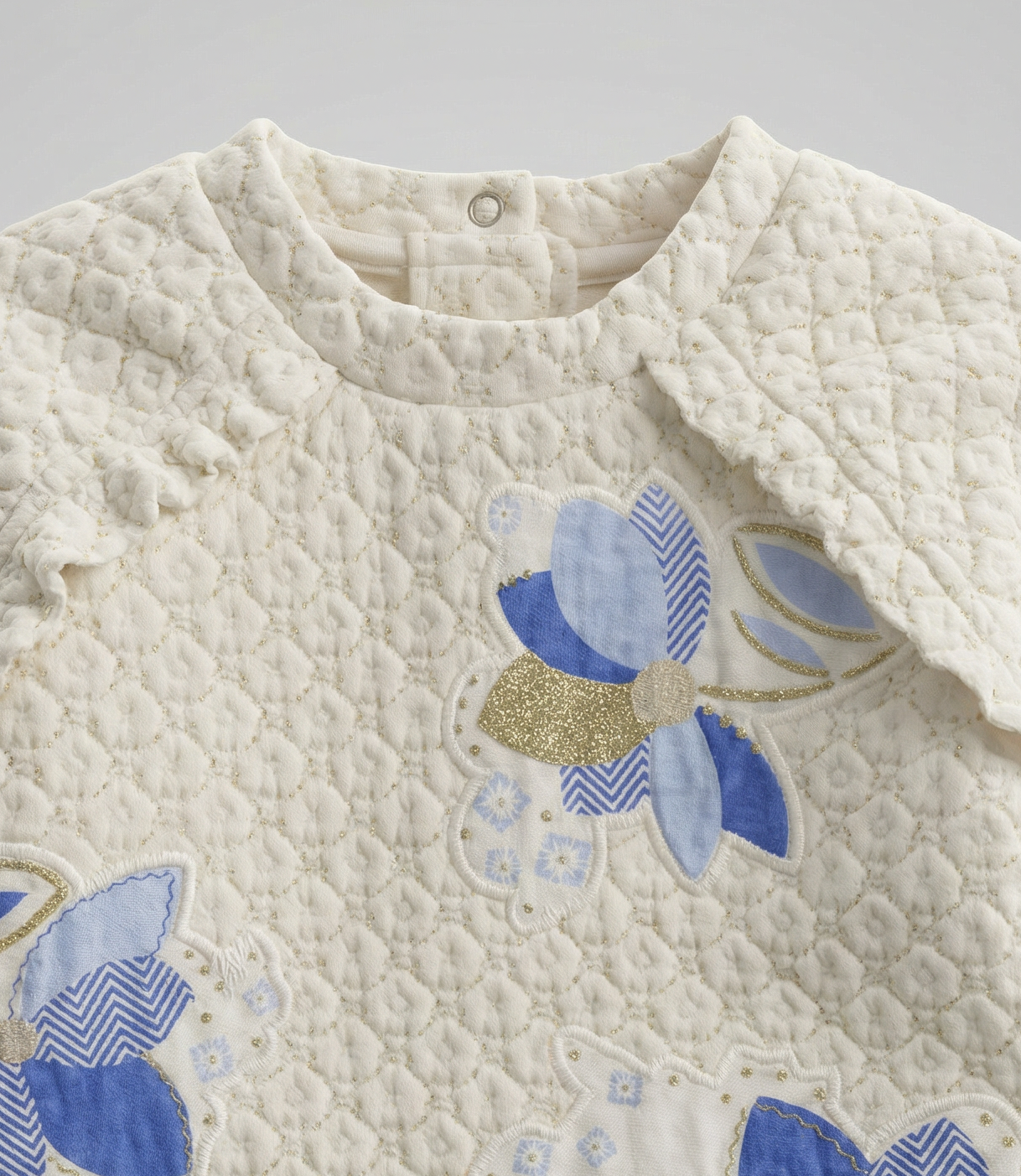 Conjunto bebé boho 3 meses / Crudo