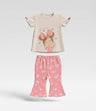 Conjunto bebé con flores