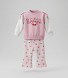 Conjunto bebé con cherry