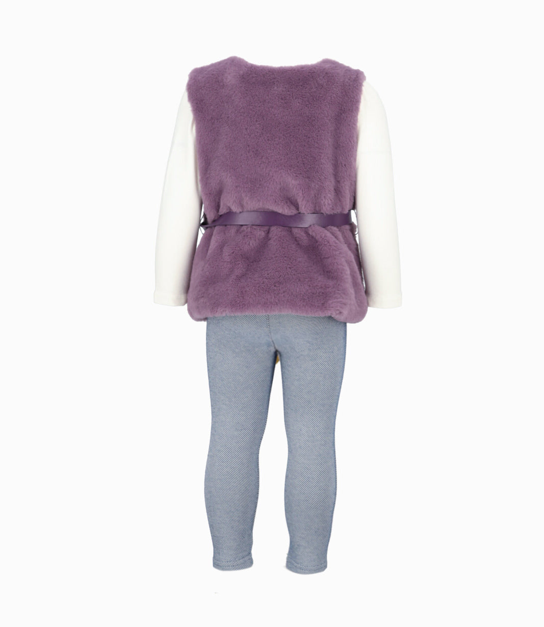 Conjunto Bebé De Chaqueta, Polera Y Calzas