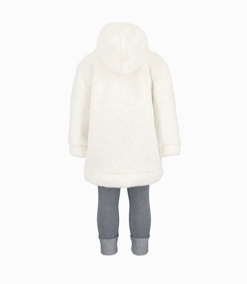 Conjunto Bebé De Polerón Y Calzas 3 meses / Blanco