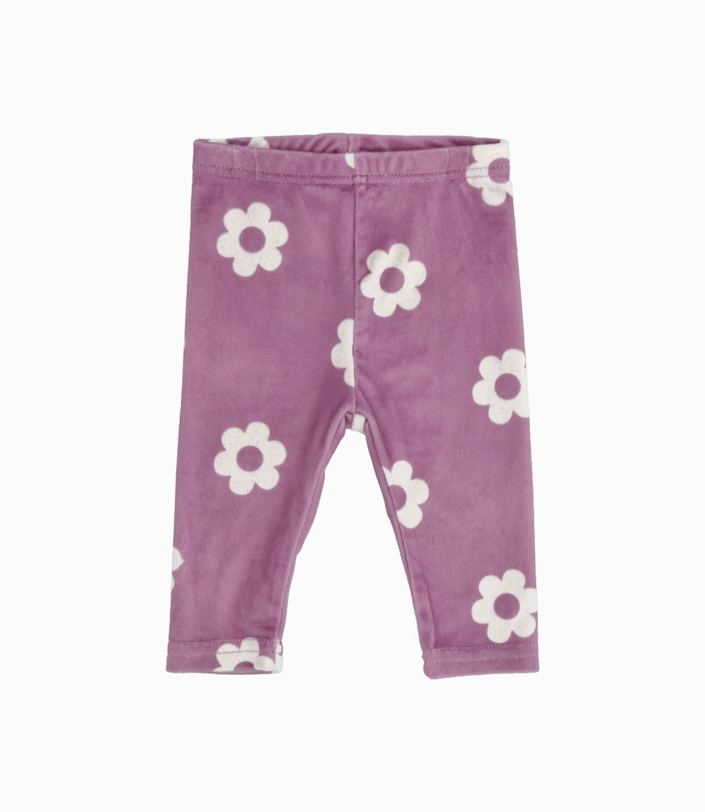 Conjunto bebé con flores 3 meses / Palo Rosa