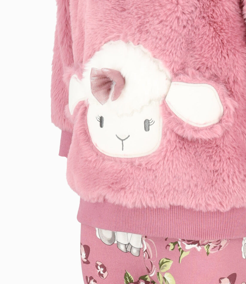 Conjunto bebé niña con oveja