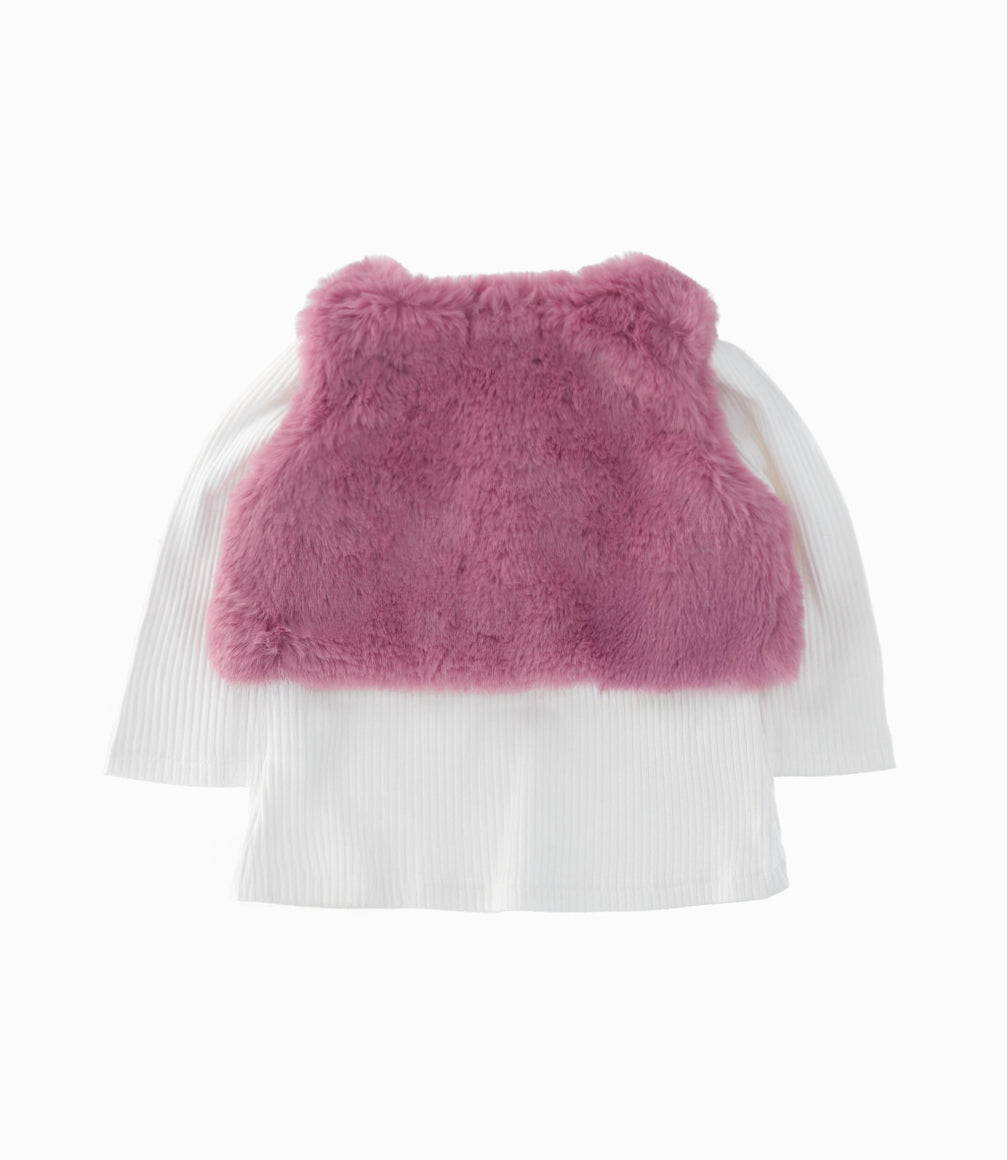 Conjunto bebé niña con bolero