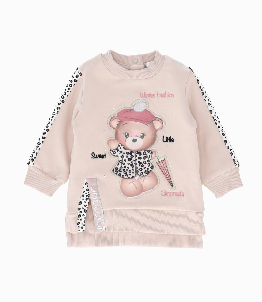 Conjunto bebé niña con oso