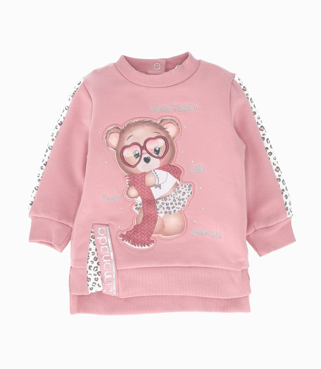 Conjunto bebé niña con oso