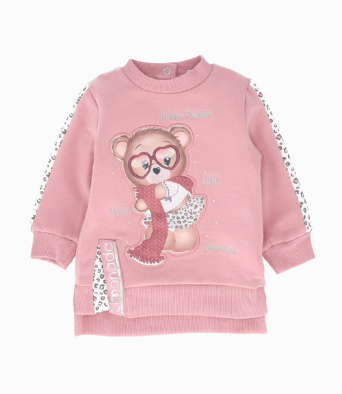 Conjunto bebé niña con oso