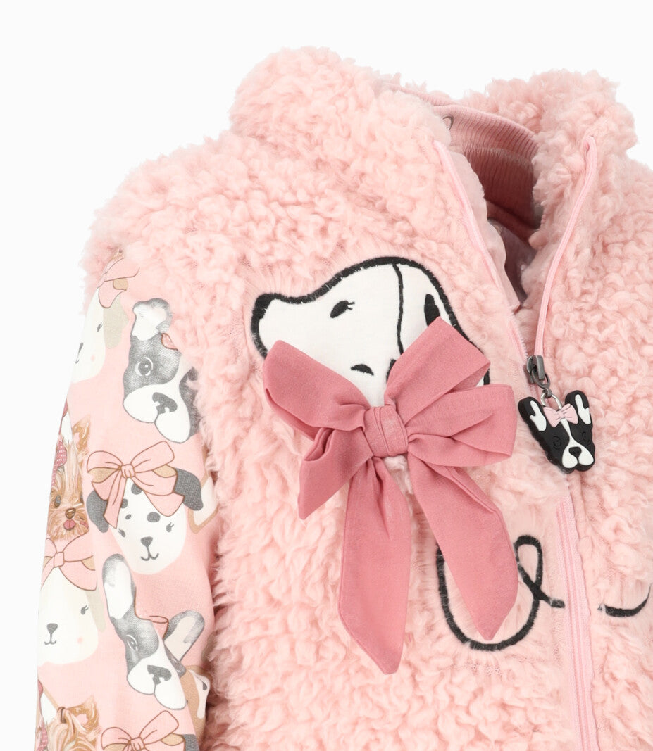 Conjunto bebé niña de 3 piezas 3 meses / Rosado