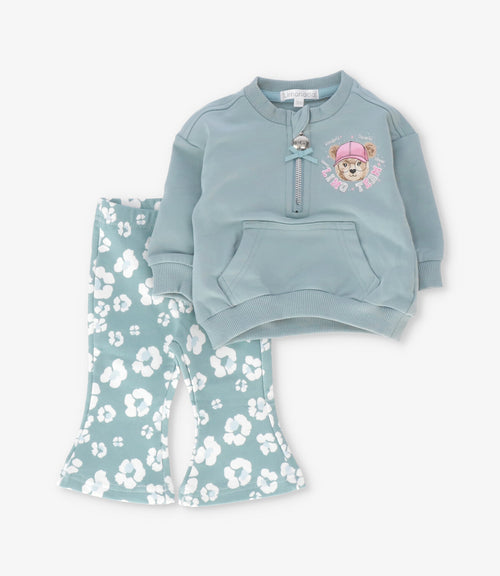 Conjunto bebé animal print