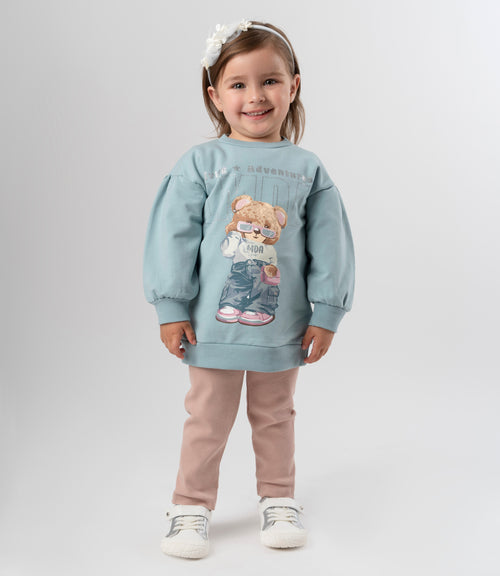 Conjunto bebé con oso