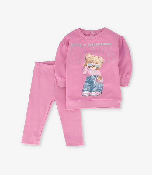 Conjunto bebé con oso