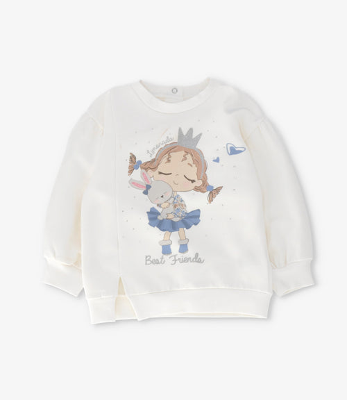 Conjunto bebé con conejo 3 meses / Azul Marino