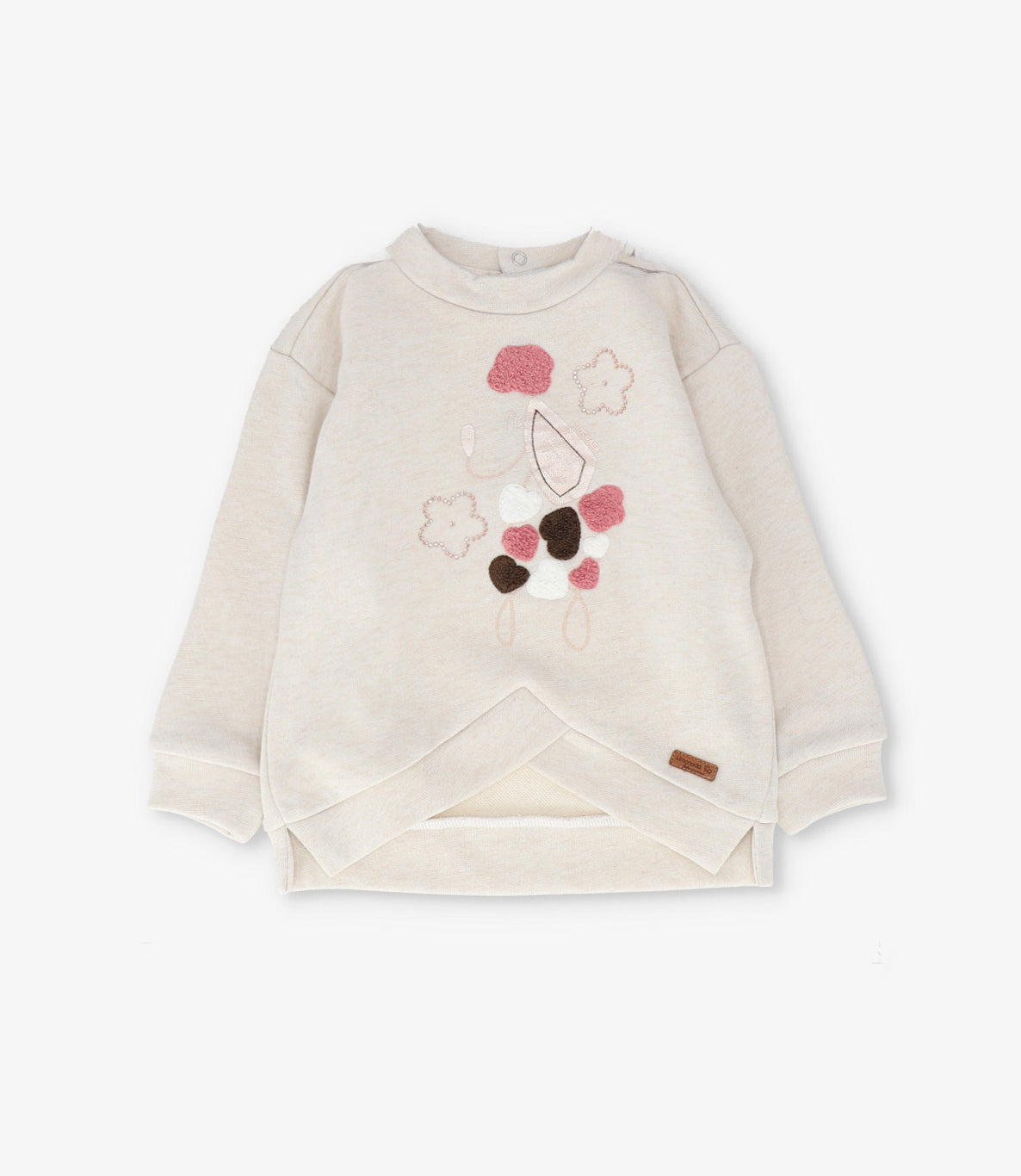 Conjunto bebé con estampado 3 meses / Coral