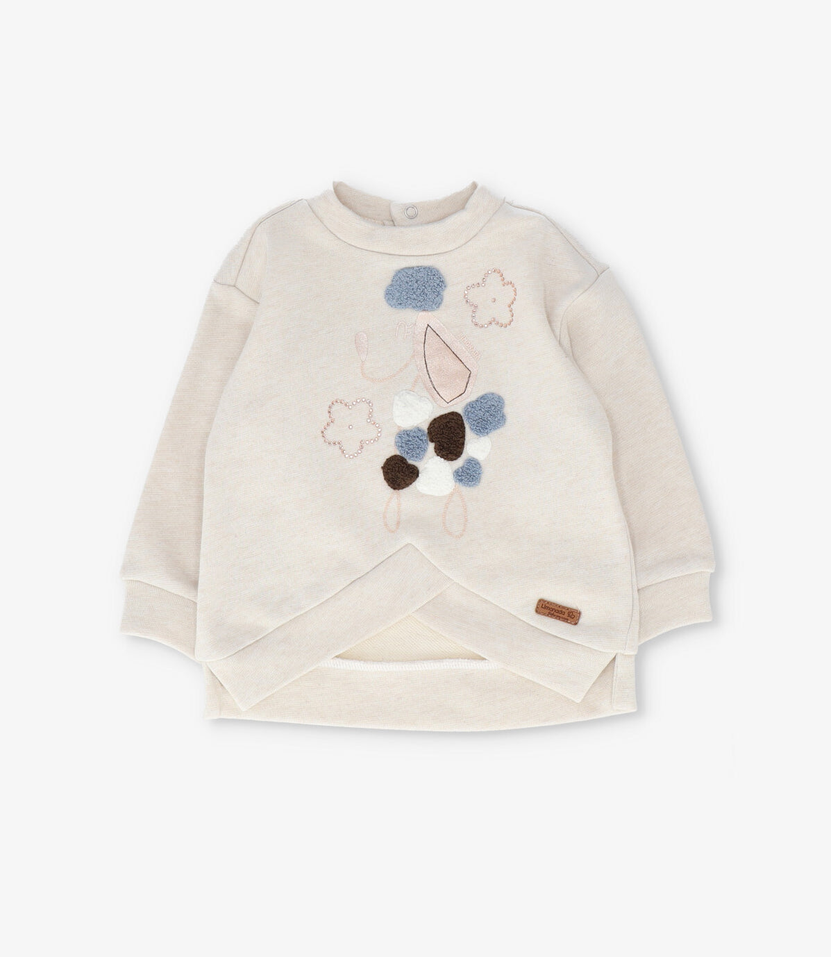 Conjunto bebé con estampado 3 meses / Azul Marino