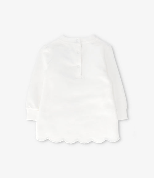 Conjunto bebé con flores