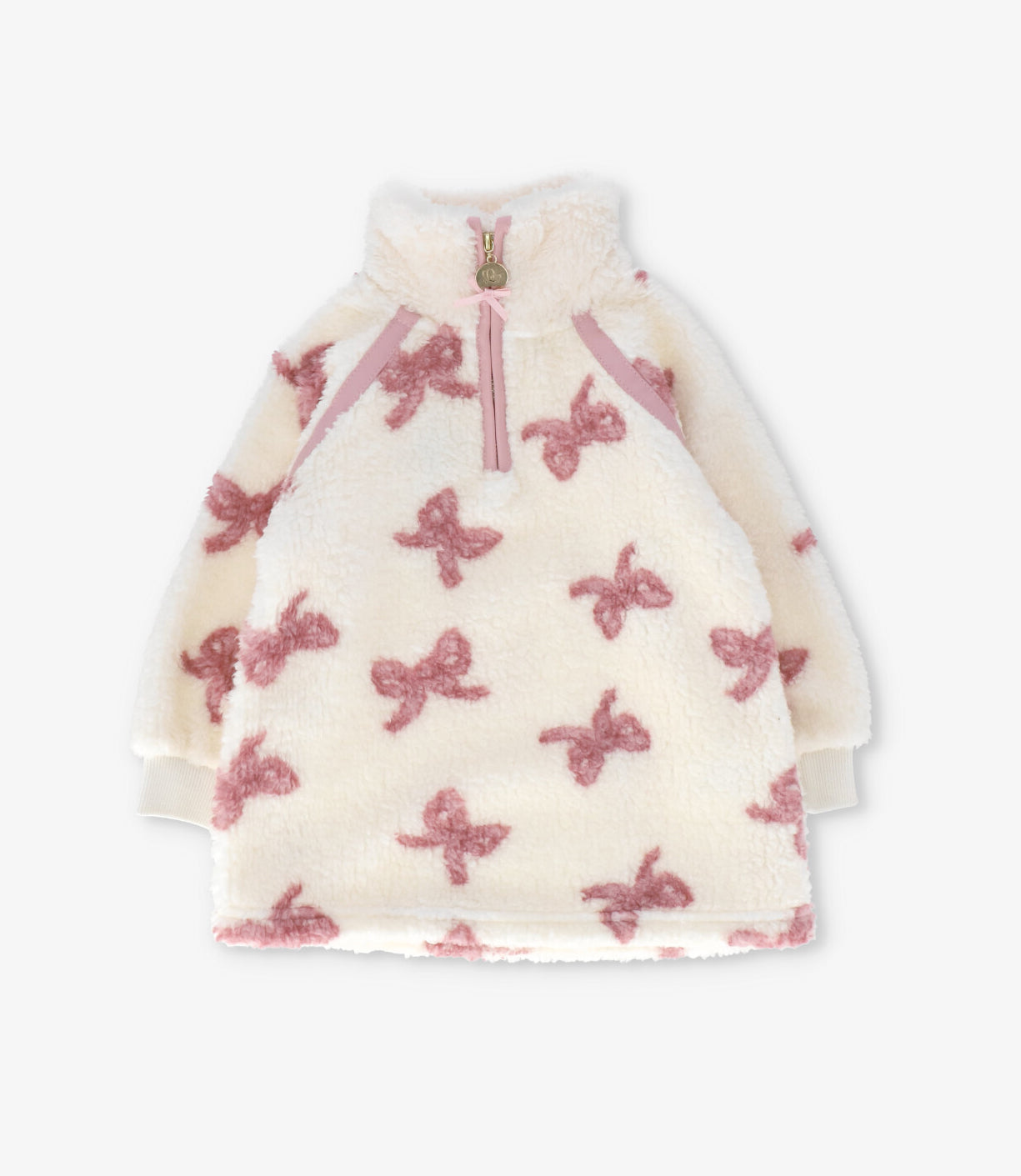 Conjunto bebé con lazos 3 meses / Palo Rosa