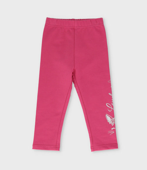 Calza bebé con estampado 3 meses / Burdeo