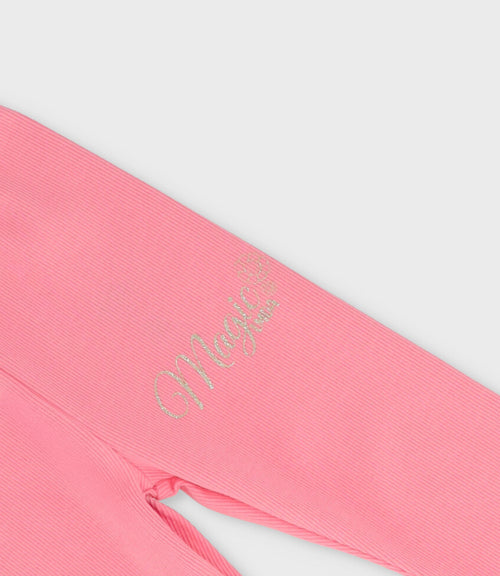 Calza bebé básica 3 meses / Coral