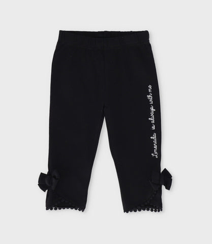 Calza bebé con lazos