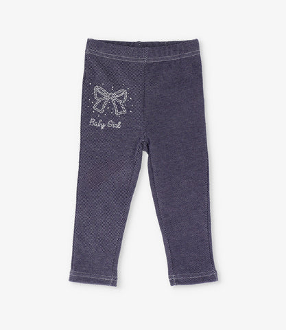 Calza bebé denim