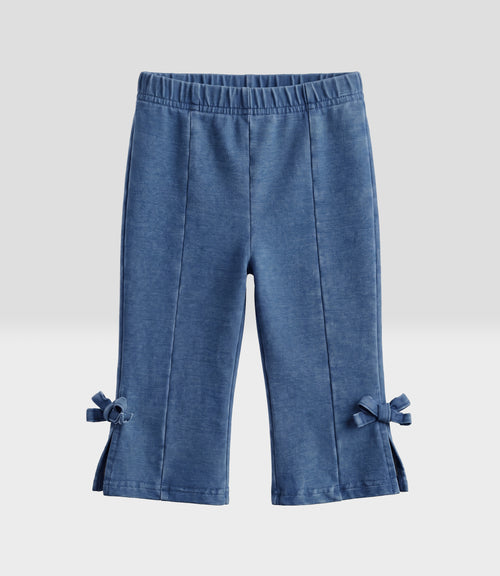 Calza bebé denim 3 meses / Azul