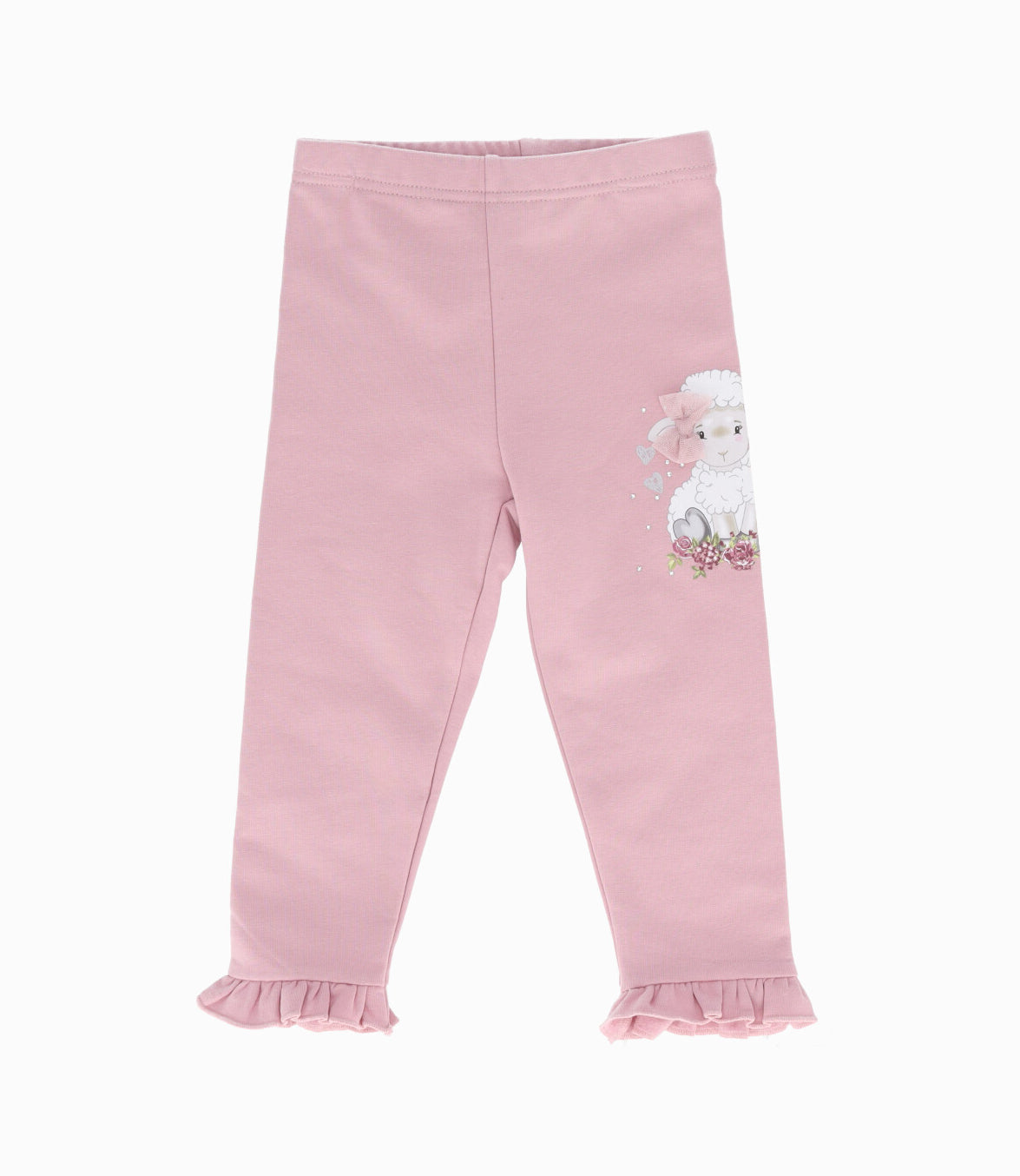 Calza bebé niña con oveja 3 meses / Palo Rosa