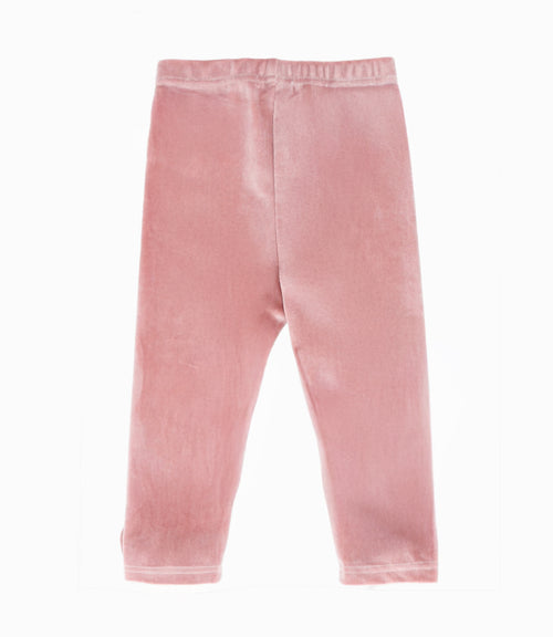 Calza bebé niña con lazo 3 meses / Palo Rosa