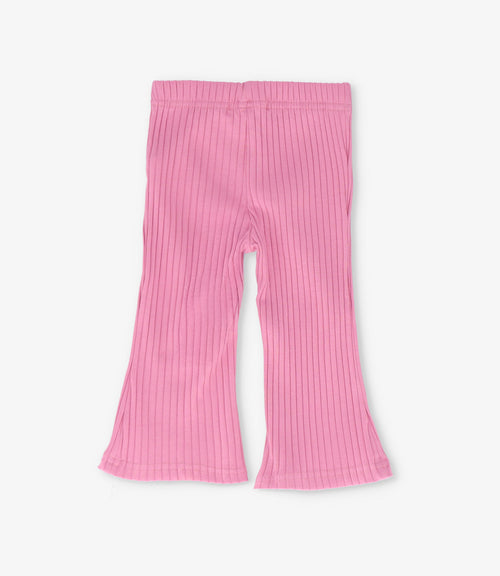 Calza bebé acampanada con flores