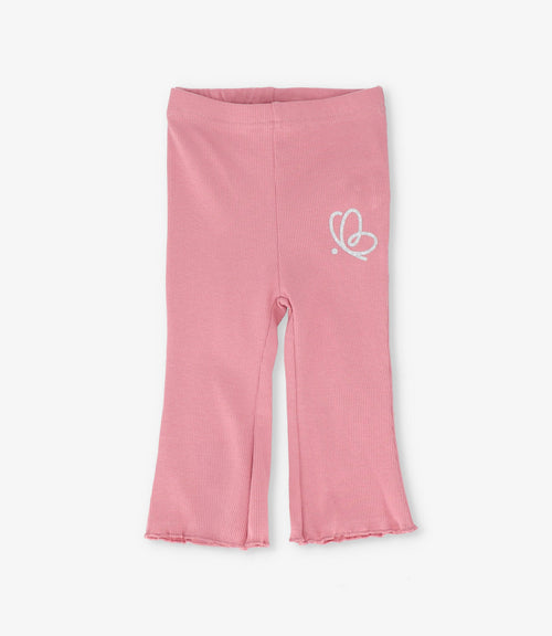 Calza bebé acanaladas 3 meses / Coral