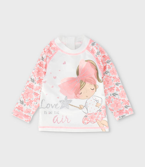 Traje de baño bebé 2 piezas 3 meses / Coral