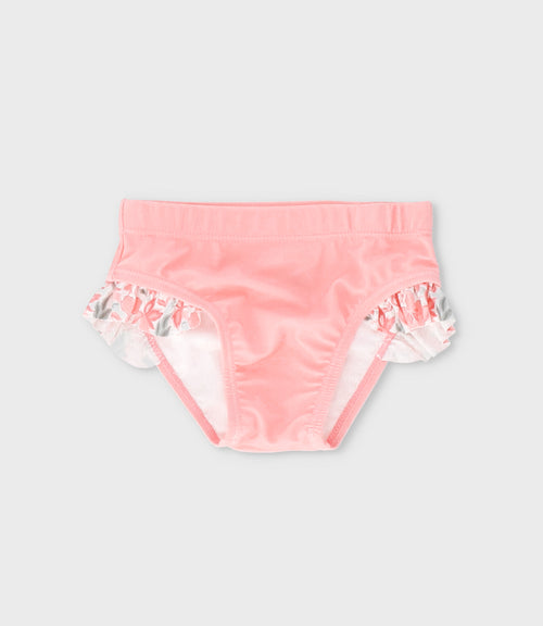 Traje de baño bebé 2 piezas 3 meses / Coral