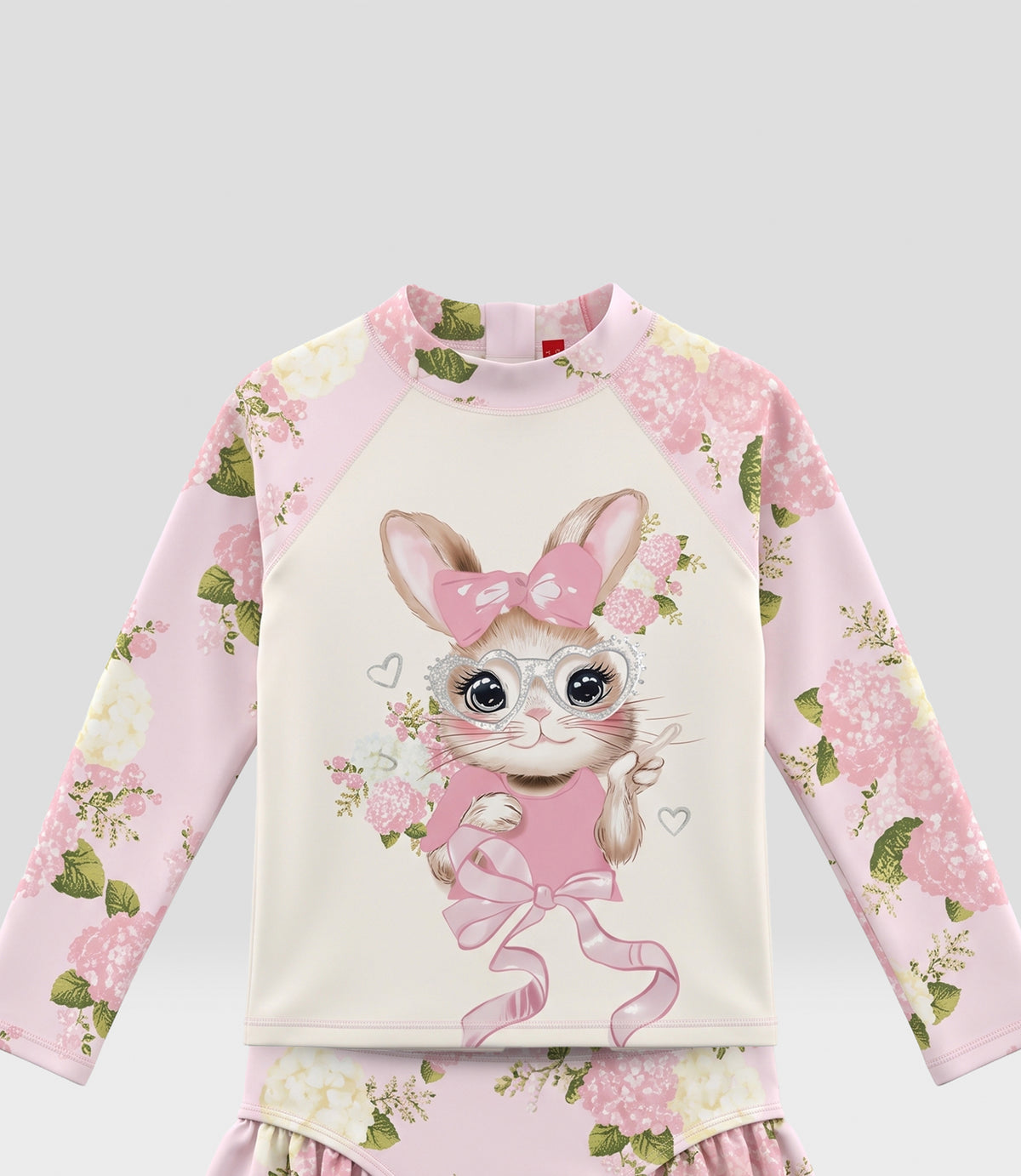 Traje de baño bebé filtro UV +50 3 meses / Rosado