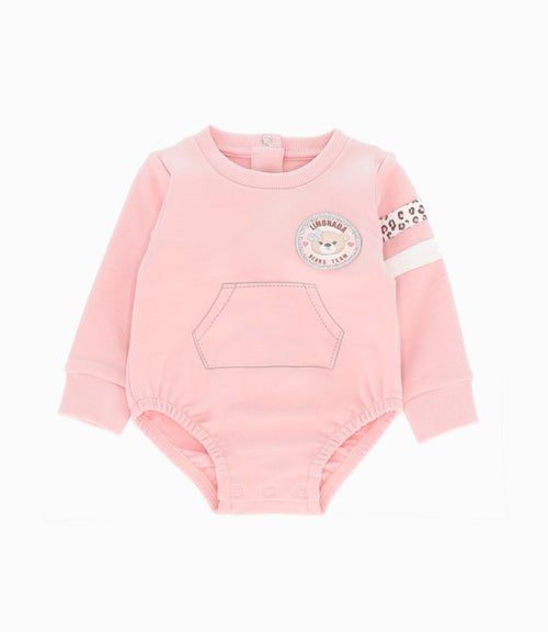 Body Recién Nacida Con Bolsillo 0 meses / Rosado