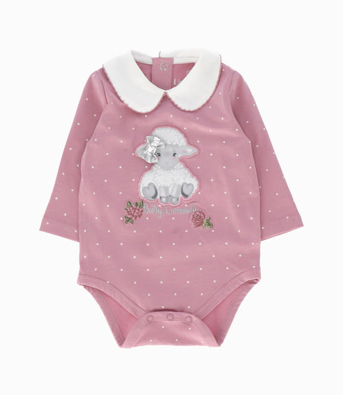 Body recién nacida con puntos 0 meses / Palo Rosa