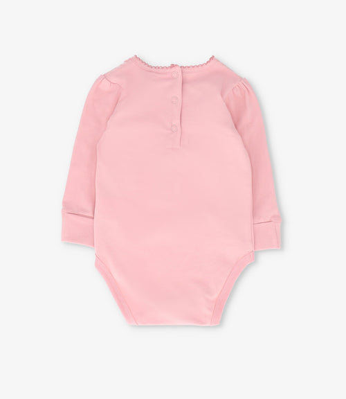 Body recién nacida con conejo 0 meses / Rosado