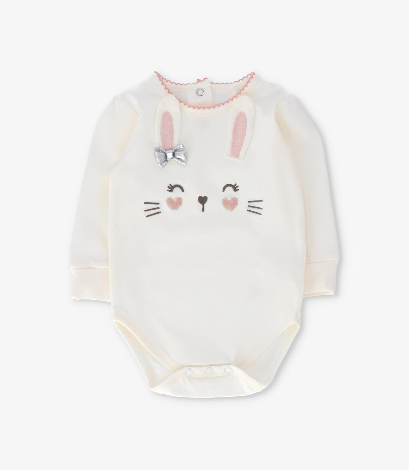 Body recién nacida con conejo 0 meses / Crudo
