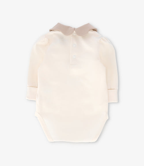 Body recien nacida con gatito 0 meses / Beige