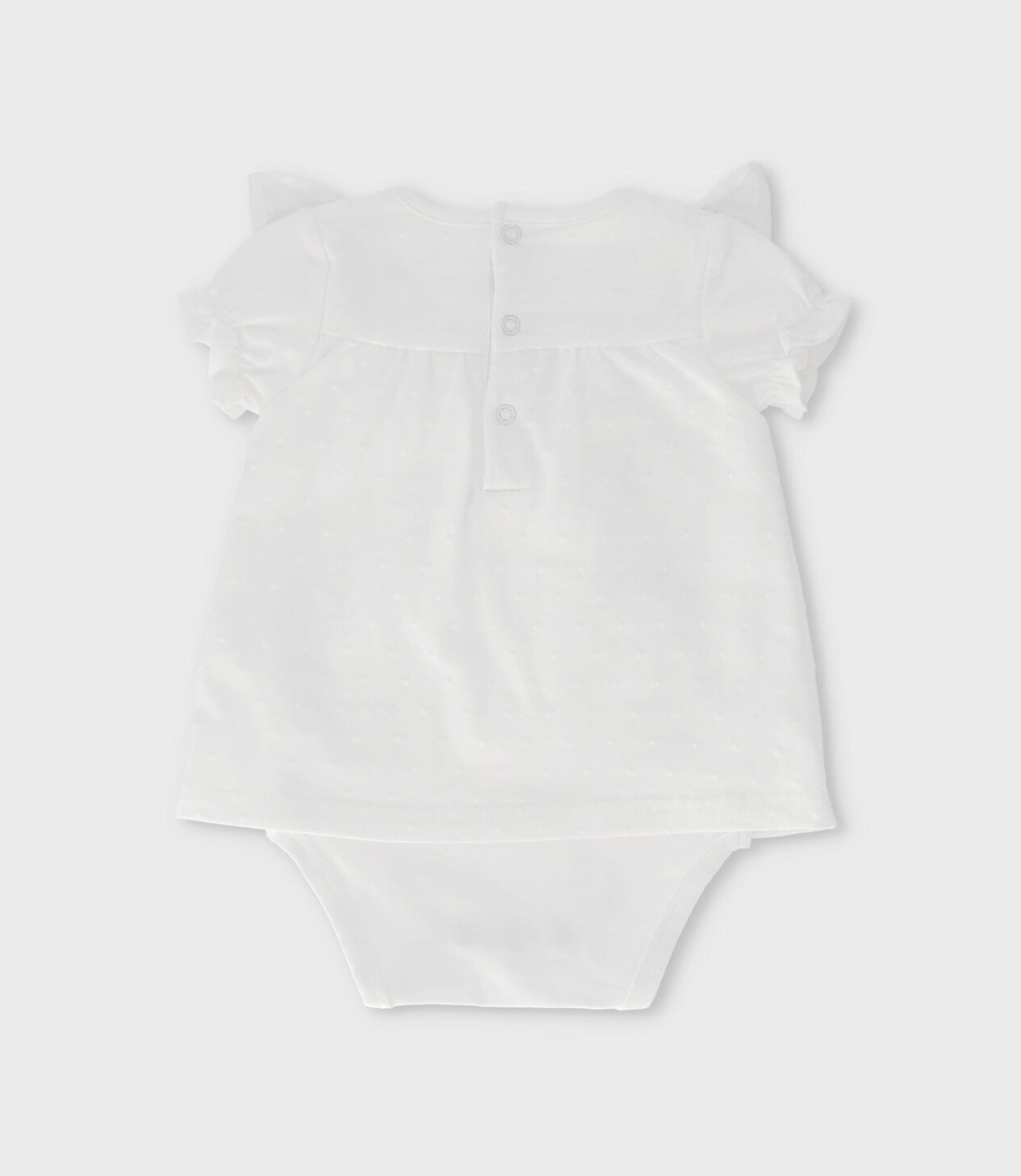 Body recién nacida con vuelos 0 meses / Blanco