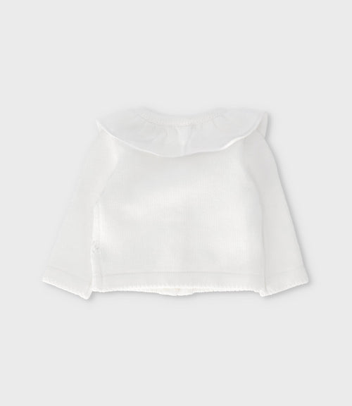 Chaleco recién nacida vuelos 0 meses / Blanco