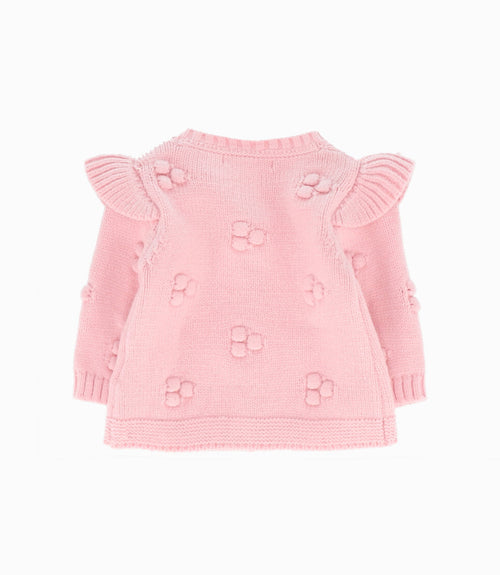 Chaleco Recién Nacida Tejido 0 meses / Rosado