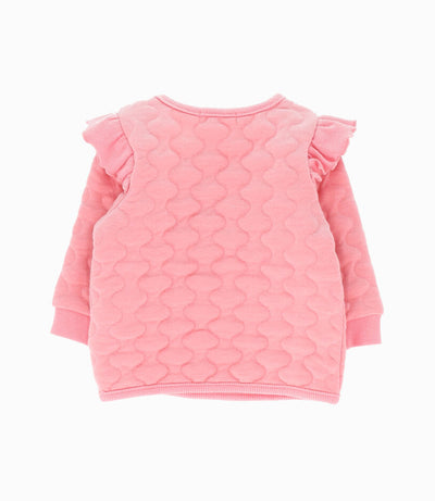 Chaqueta recién nacida con conejo