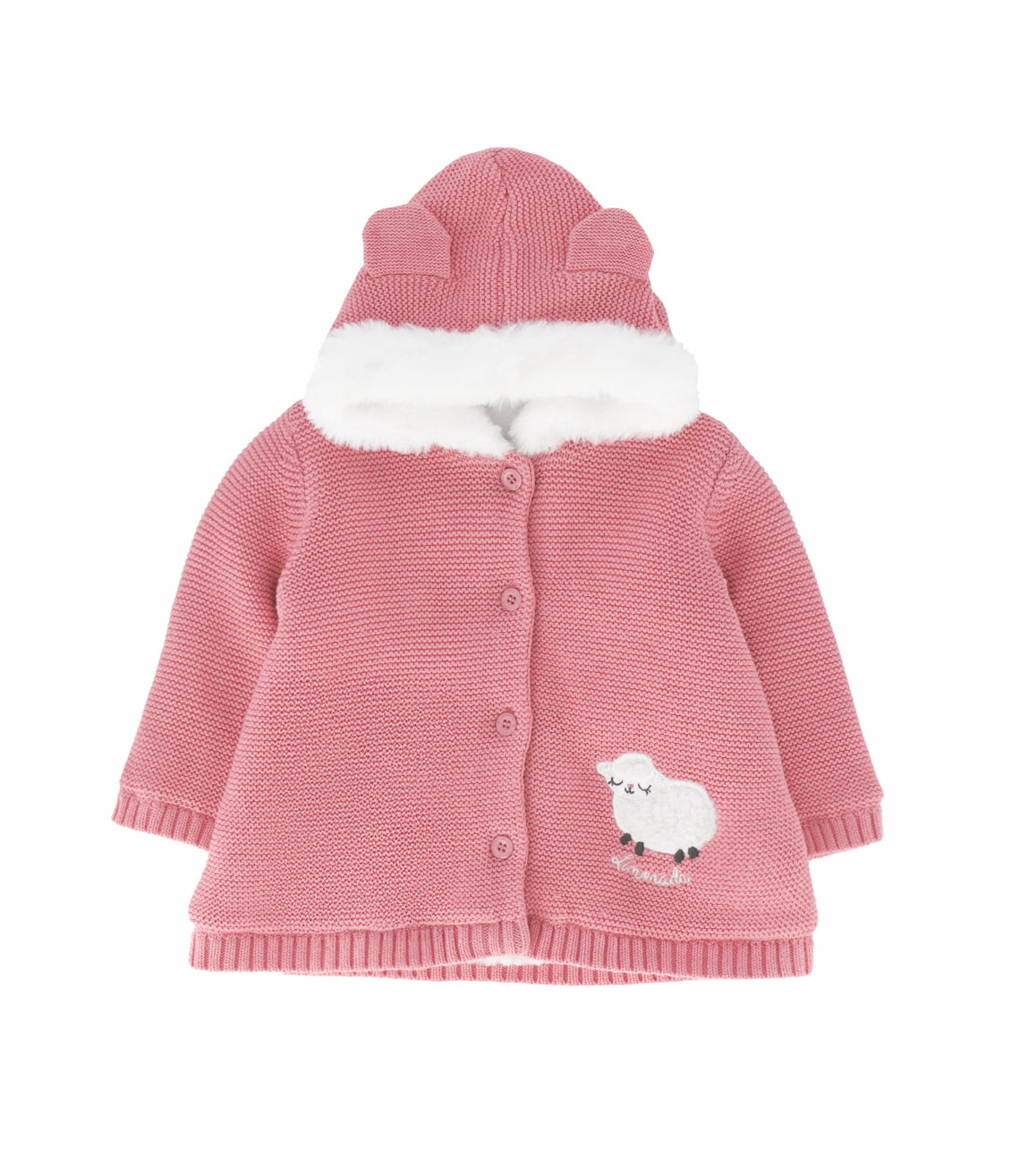 Chaqueta recién nacida tejida