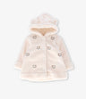 Chaqueta recién nacida con gatos