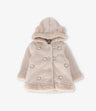 Chaqueta recién nacida con gatos